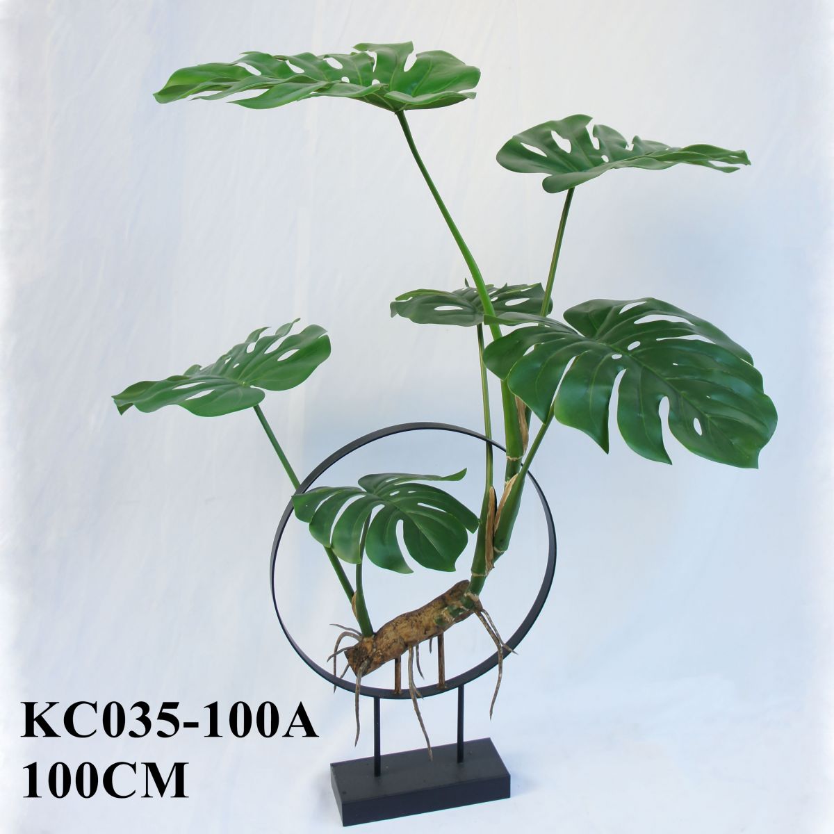 Artificial Monstera Adansonii Plant, 100CM Sharetrade